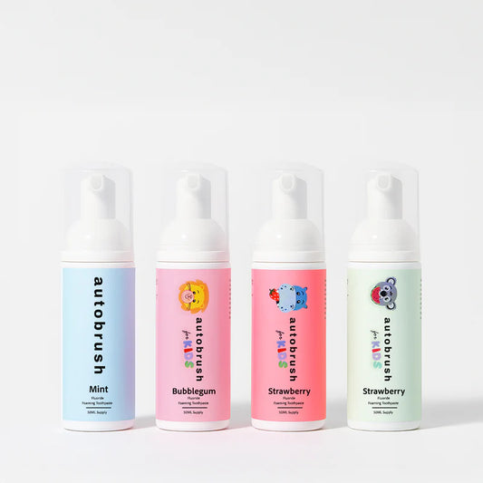 Foam Toothpaste Sampler